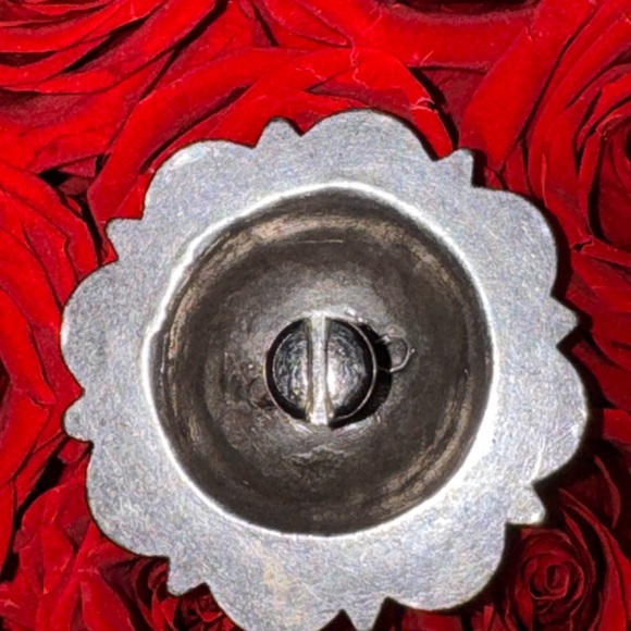 Southwestern Longhorn Concho Screw-Back | Western Belt/Bag Accessory Gorgeous - Picture 2 of 5